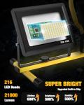 21000 Lumen Adjustable LED Work Light with Stand