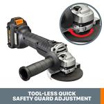 Worx 20V Cordless Angle Grinder with Brushless Motor