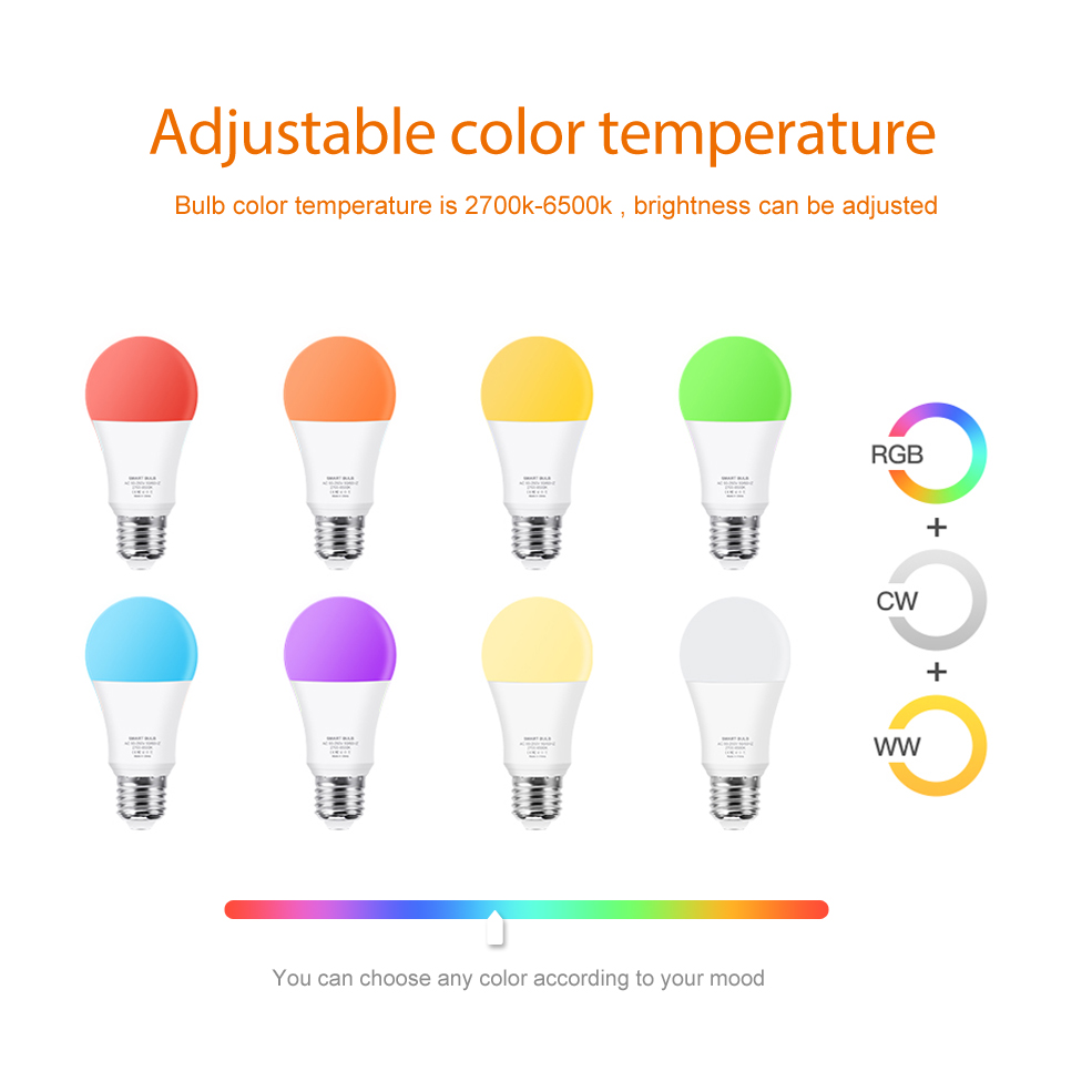 Tuya Smart LED Bulb with Alexa and Google