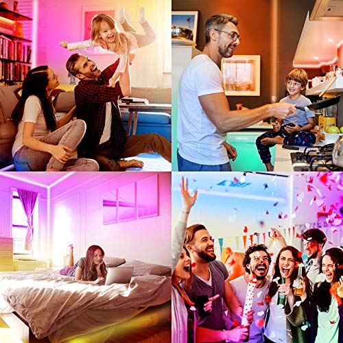 WiFi Controlled Color Changing LED Strip Lights