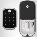 Yale Touchscreen Door Lock in Satin Nickel