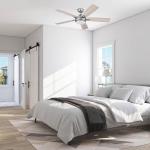 Smart 52" Ceiling Fan with Light & Remote