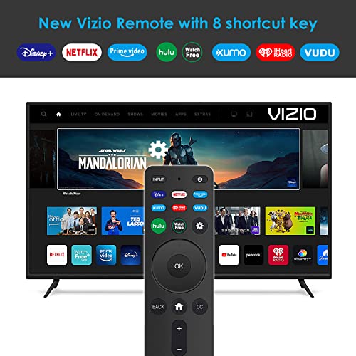 Universal Remote XRT260 for Vizio Smart TVs