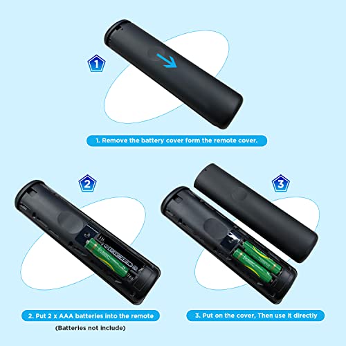 Universal Remote XRT260 for Vizio Smart TVs