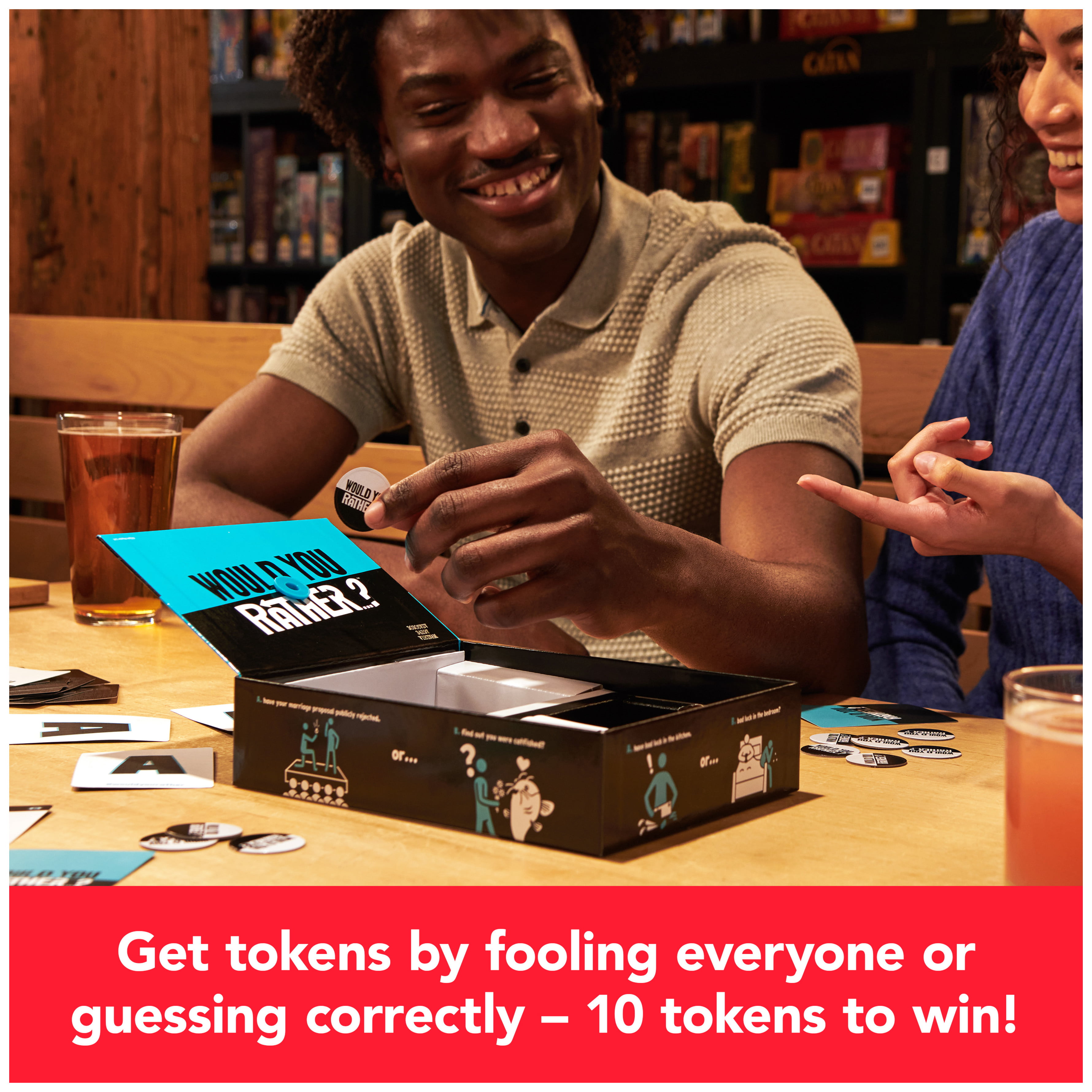 Would You Rather? Fun Card Game for 3-6 Players