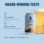 Athletic Brewing Wit's Peak Non-Alcoholic Beer 12 Pack