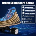 Caroma 350W Electric Skateboard with Remote Control