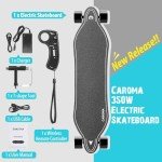 Caroma 350W Electric Skateboard, 12.4MPH Speed