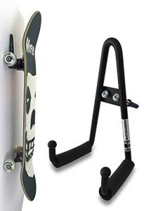 Wall-Mounted Longboard Storage Rack