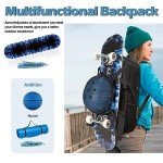 GoHimal Skateboard Backpack for Men and Women