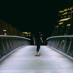 350W Electric Skateboard with Remote Control