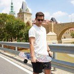 Caroma Electric Skateboard with Remote Control, 350W Motor