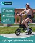 Gotrax Nano 14" Electric Folding Bike for Commuting
