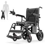 Foldable Electric Wheelchair with Portable Design