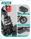 Gotrax A3 Electric Scooter with Adjustable Seat