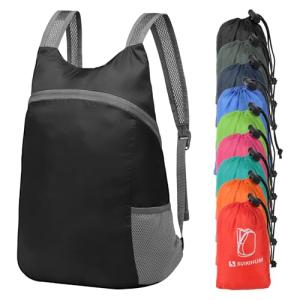 SUIKIHUM 20L Lightweight Foldable Travel Backpack