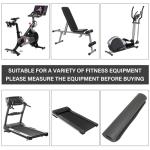 Foldable Exercise Equipment Mat for Treadmills & Bikes