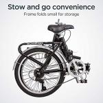 Schwinn Loop Folding Bike for Adults, 20-Inch Wheels