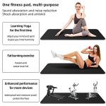 Foldable Exercise Equipment Mat for Treadmills & Bikes