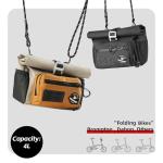 Rhinowalk Quick Release Handlebar Bag for Folding Bikes