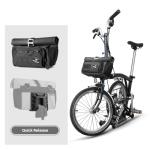 Rhinowalk Quick Release Handlebar Bag for Folding Bikes