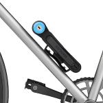 Compact High-Security Folding Bike Lock with Keys