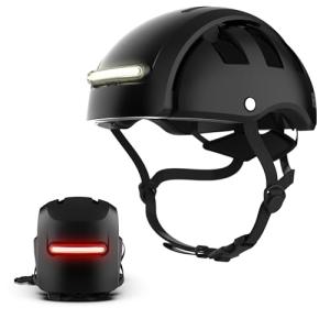 FEND Super Plus Folding Bike Helmet with Lights