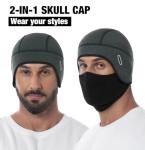 MELASA Thermal Skull Cap with Face Cover