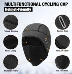 MELASA Thermal Skull Cap with Face Cover