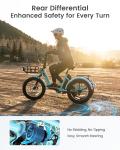 MOONCOOL Folding Electric Tricycle for Adults
