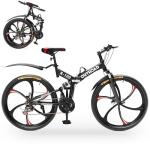 Outroad 26 Inch Folding Mountain Bike for Adults