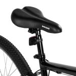 HH HILAND 26 Inch Mountain Bike, Mens Womens MTB with 18 Speeds, High-Tensile Steel Frame, V Brake, Hardtail Bicycle for Adults Black