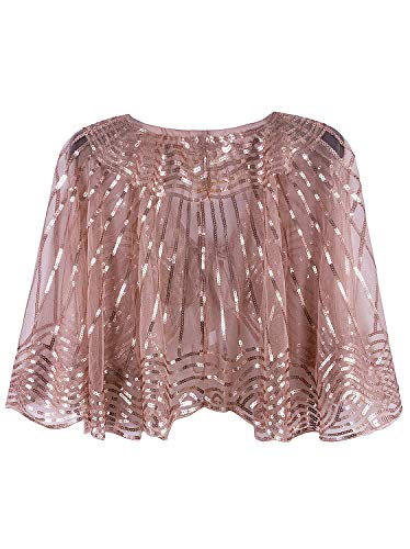 Beige 1920s Vintage Cape Jacket for Women