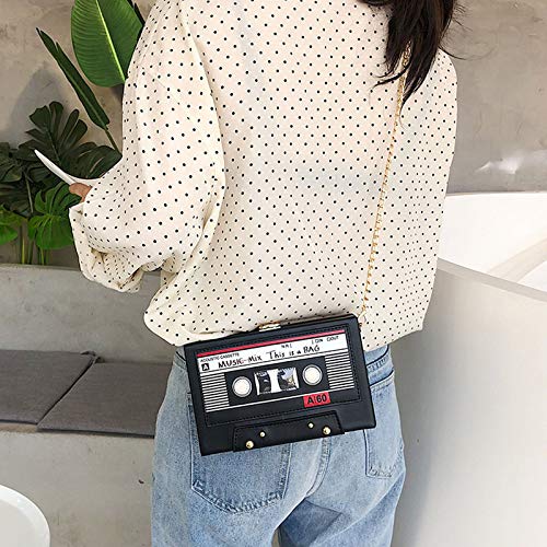 Vintage Radio-Shaped Retro Crossbody Bag