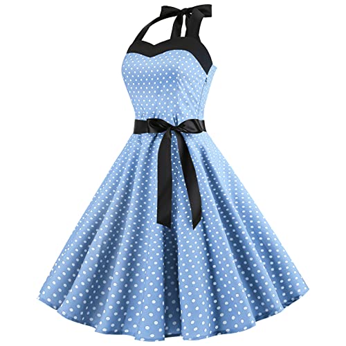 1950s Rockabilly Swing Dress Vintage Retro Style