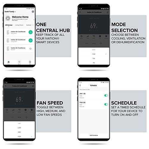 Smart 13k BTU Portable AC with Wi-Fi