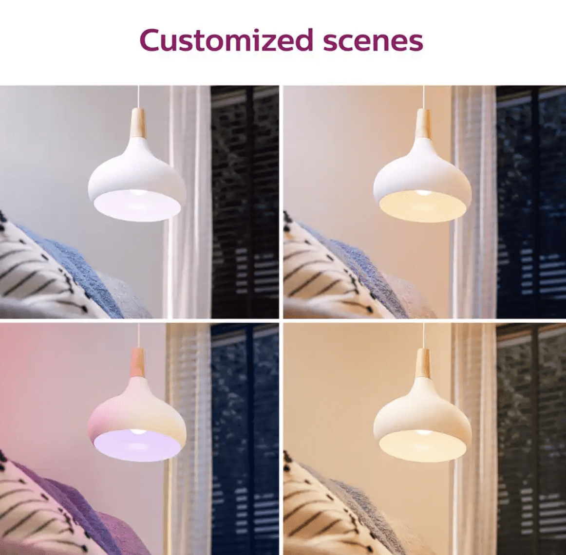 Philips Smart LED Light Bulb Frosted & Tunable