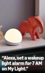 Echo Glow Smart Lamp with Alexa Compatibility