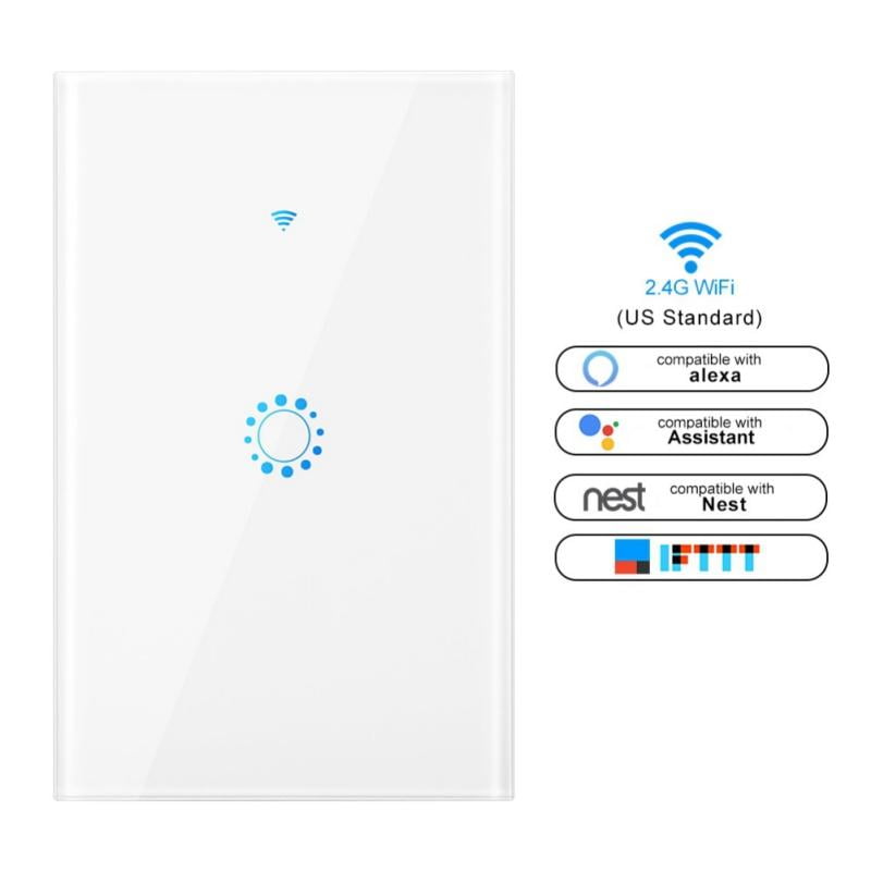 Smart WiFi Light Switch compatible with Alexa