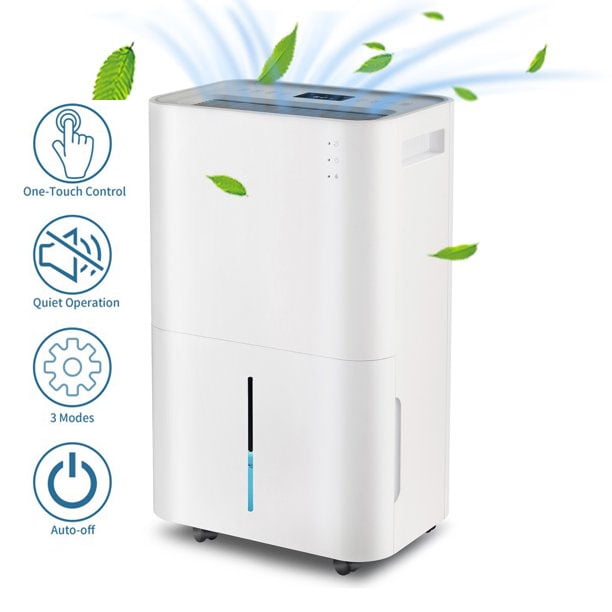 DFITO 50 Pint Dehumidifier for Home/Basement/Office