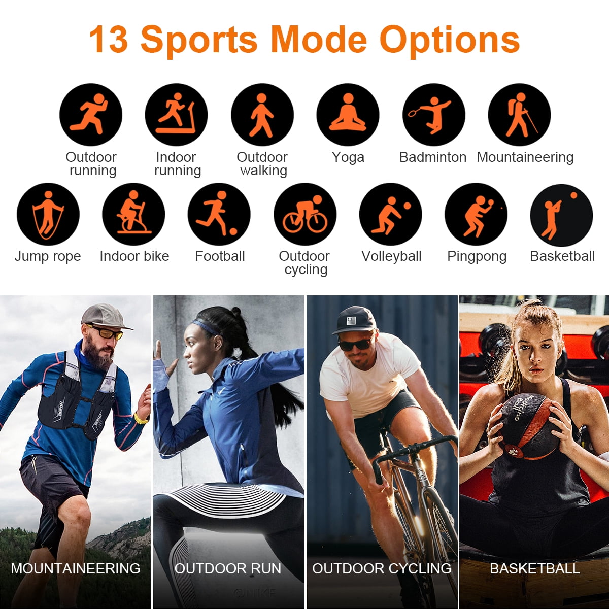 Fitness Trackers for Women with Heart Rate Monitor