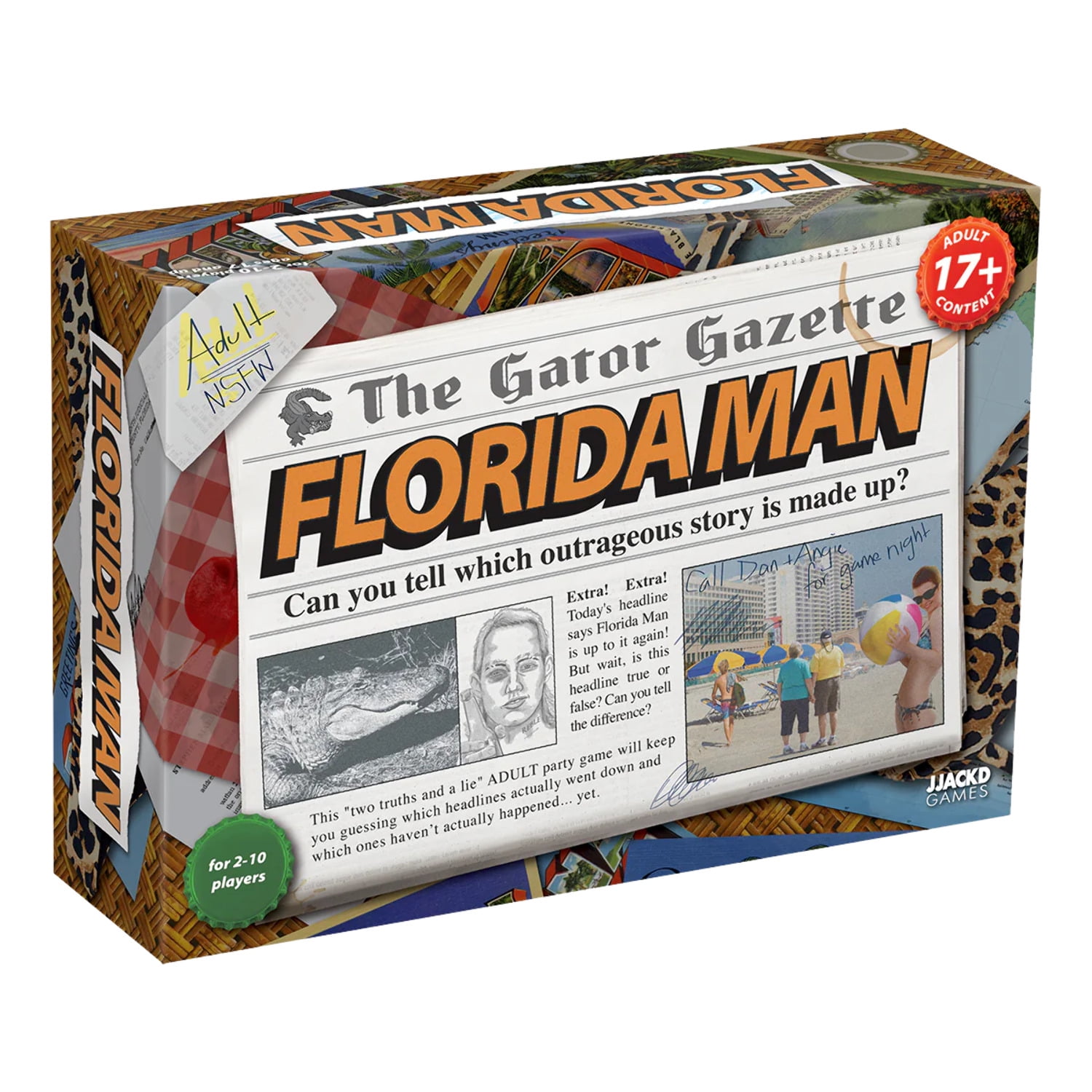 Florida Man Board Game for Adults 17+