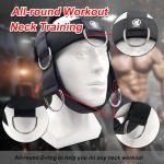 J Bryant Neck Head Harness with Resistance Bands