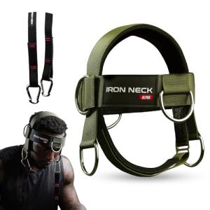 Adjustable Iron Neck Trainer and Head Harness