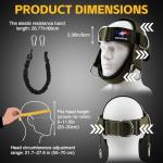 Adjustable Neck Harness with Resistance Bands