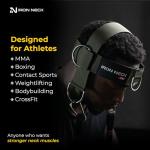 Adjustable Iron Neck Trainer and Head Harness