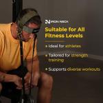 Adjustable Iron Neck Trainer for Home Workouts
