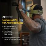 Adjustable Iron Neck Trainer and Head Harness