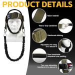 Adjustable Neck Harness with Resistance Bands