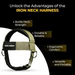 Adjustable Iron Neck Trainer for Home Workouts
